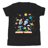 Space Theme Youth Short Sleeve T-Shirt