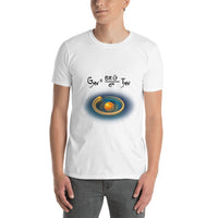 Gravity Short-Sleeve Unisex White T-Shirt