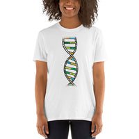 DNA Short-Sleeve Unisex White T-Shirt